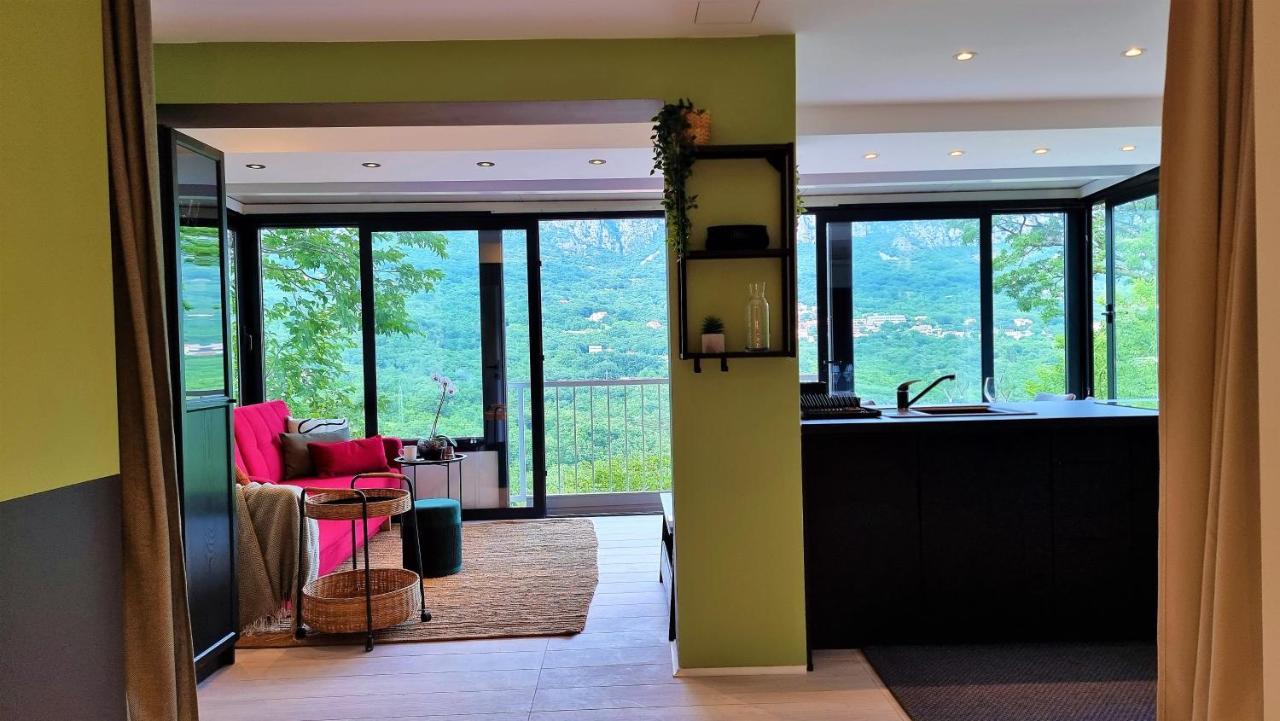 Amazing Sea-Mountain Valley View House With 3 Terraces And Huge Chill Gardens, 5Min From The Sea! Bribir  Exterior foto